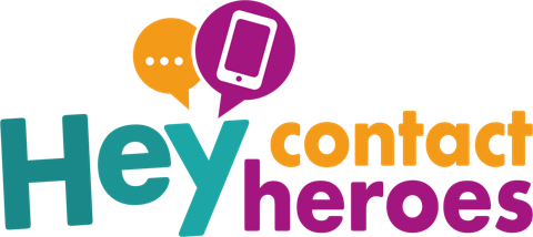 hey contact heroes Logo